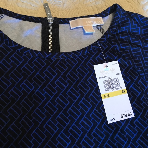 Michael Kors Cold Shoulder Long Sleeve Blouse - Picture 3 of 7